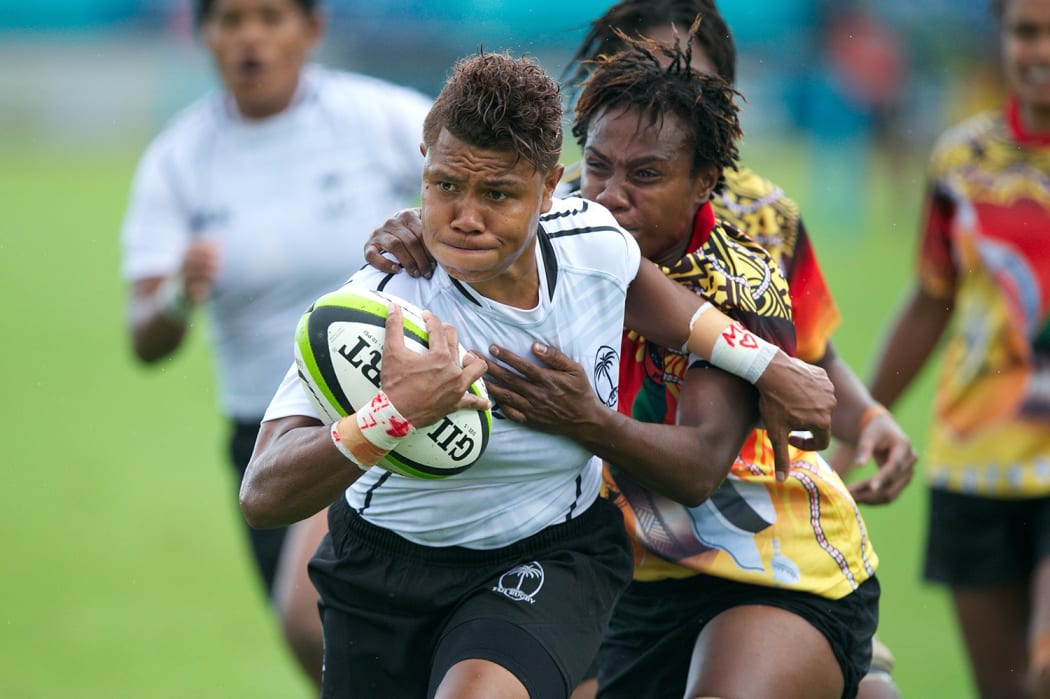 Fiji defeated Papua New Guinea in the 2016 Oceania Rugby Women's Championship.
