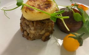 Haggis at Bracken Restaurant, Dunedin
