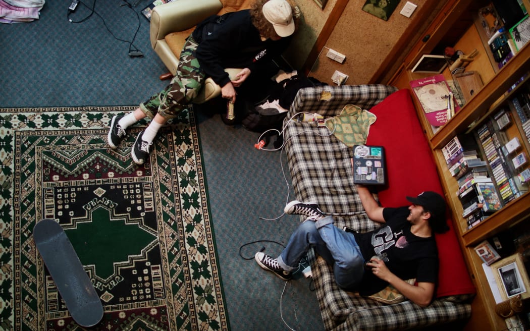 "We just wanted a spot that was separate from making music in our garage, having neighbours complaining and stuff," says Ryan Shelford Hendriks, co-founder of The Grow Room.