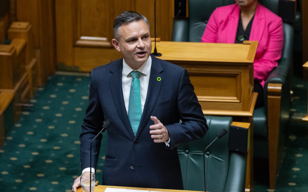 Retiring Green Party MP James Shaw delivers his valedictory speech.