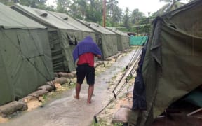 Australian detention centre on Manus Island, PNG