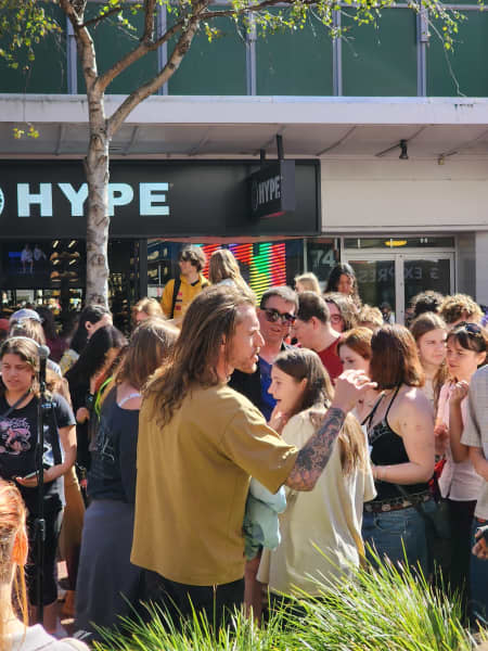 Boerman arrived to Cuba Street jetlagged and delirious.