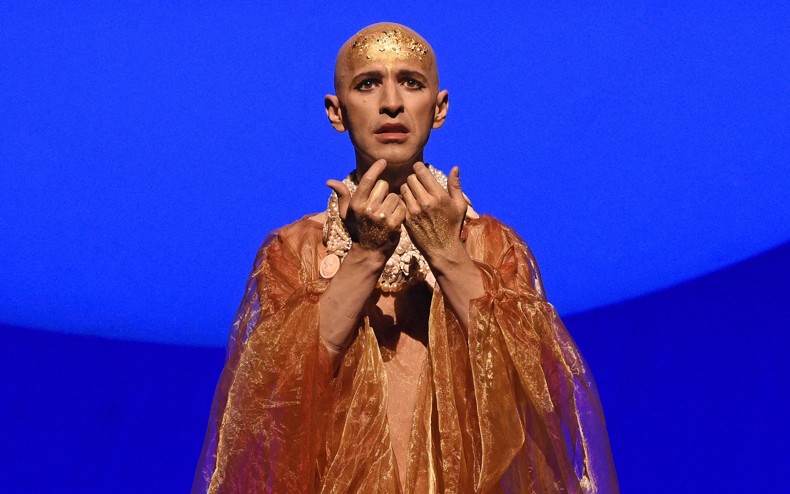Anthony Roth Costanzo as Akhnaten at The Met
