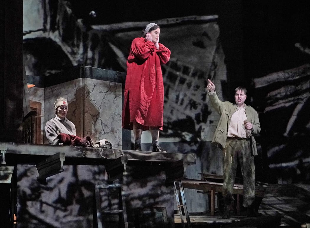 Elza van den Heever as Marie & Peter Mattei as Wozzeck