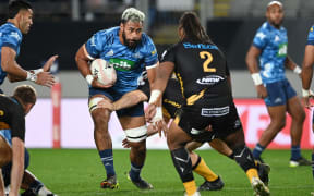 Patrick Tuipulotu.
Blues v Force, Sky Super Rugby Trans-Tasman. Eden Park, Auckland. New Zealand. Saturday 12 June 2021. Â© Copyright Photo: Andrew Cornaga / www.photosport.nz