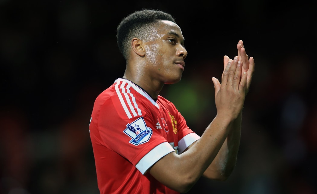 Anthony Martial of Manchester United.
