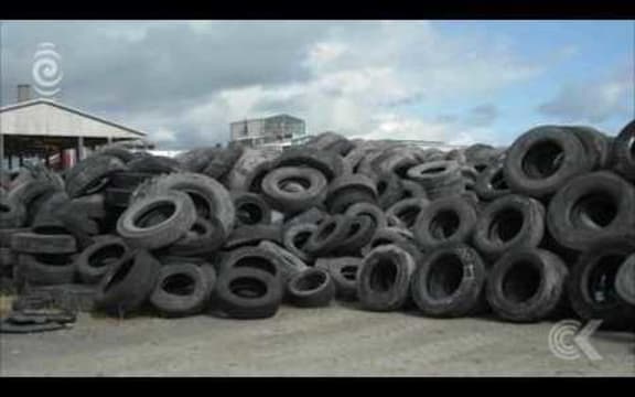 Govt announces solution to tyre stockpiles