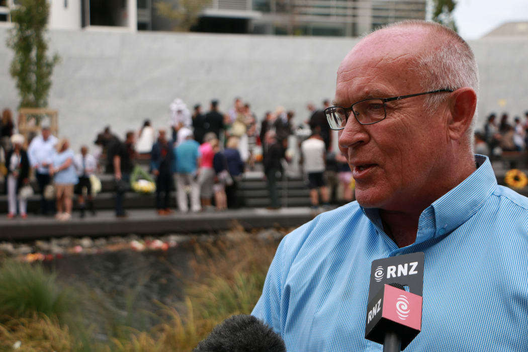 Bruce McEachen lost his son, Matthew, in the 22 February 2011 earthquake.