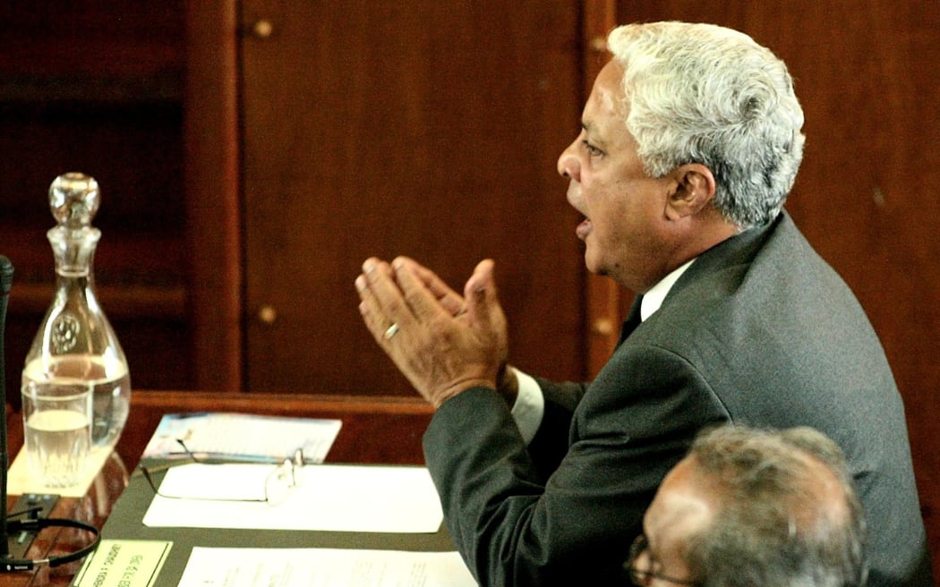 Fiji Labour Party leader Mahendra Chaudhry