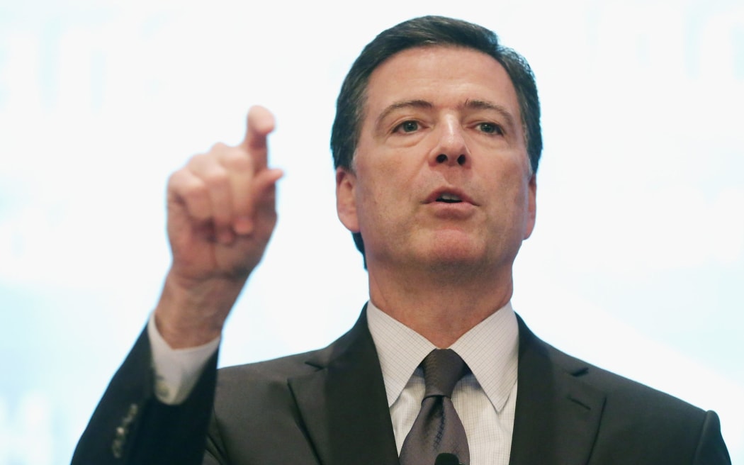 FBI director James Comey.