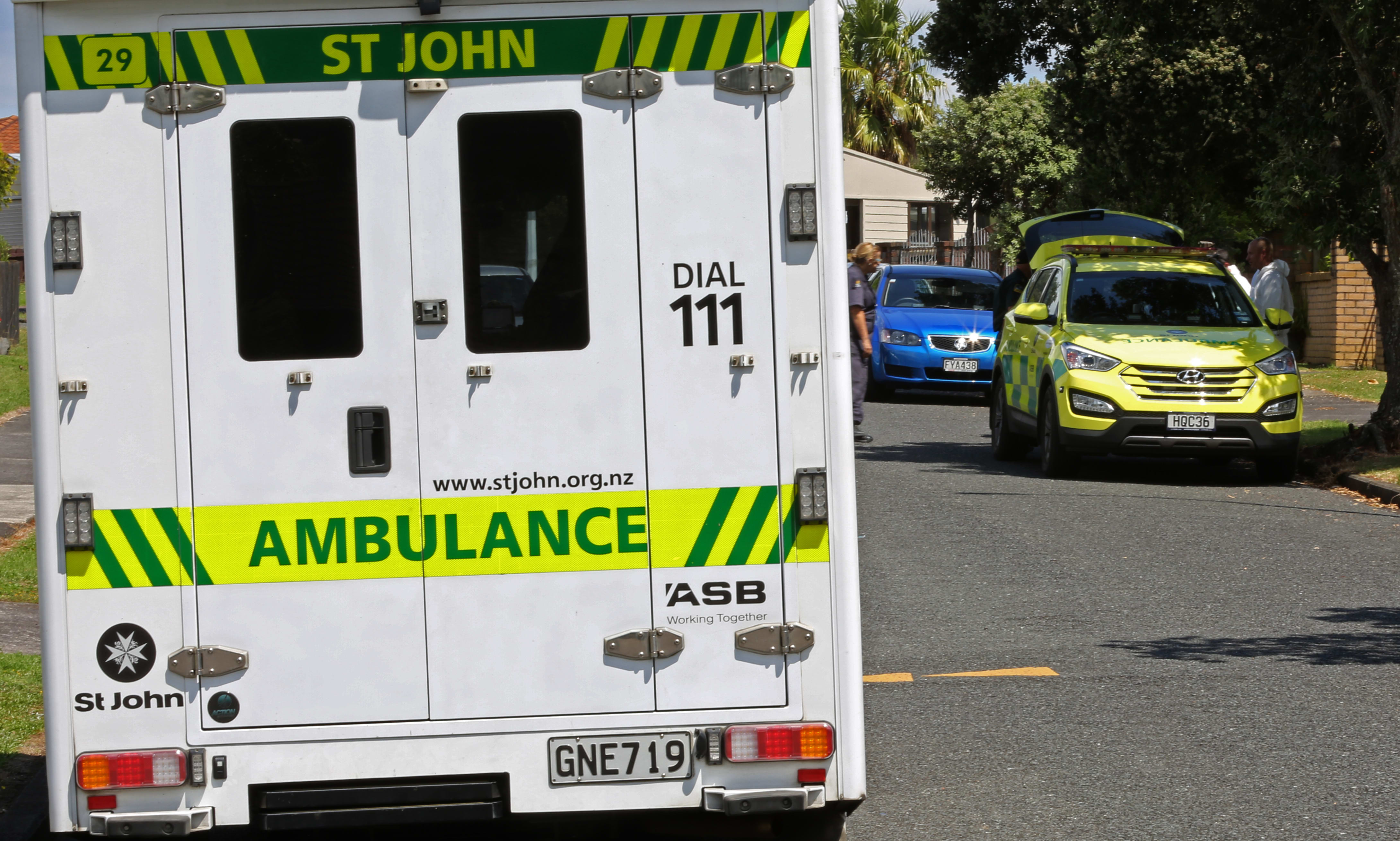 St John Ambulance.