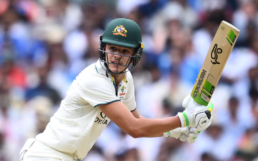 Australia's Sam Konstas on test debut against India at the MCG.