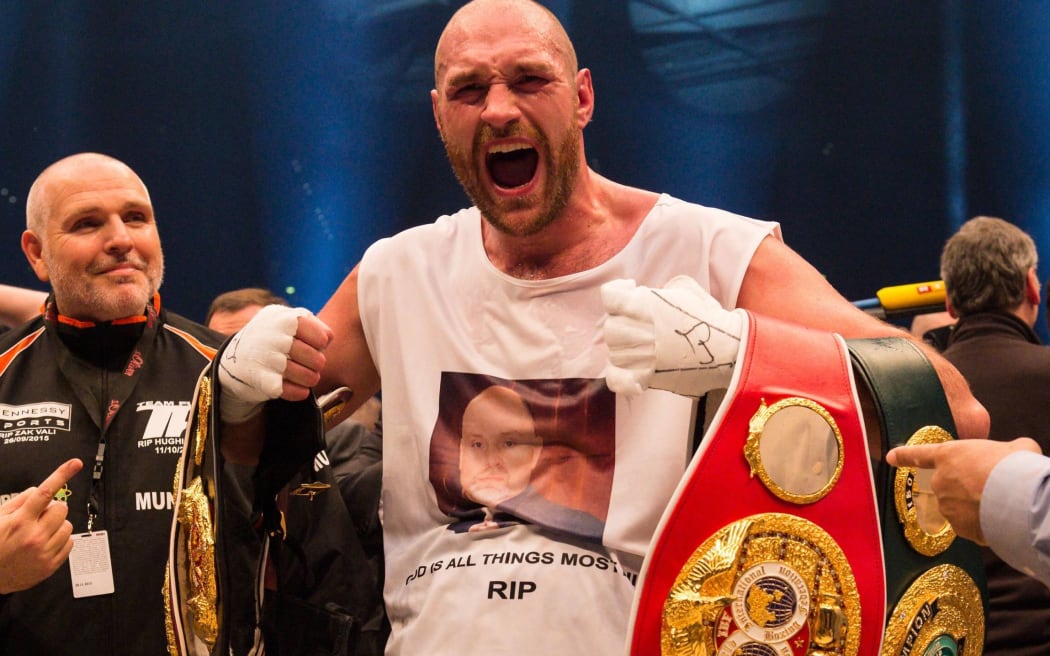 Tyson Fury has had to relinquish the IBF belt he won when he beat Vladimir Klitschko.