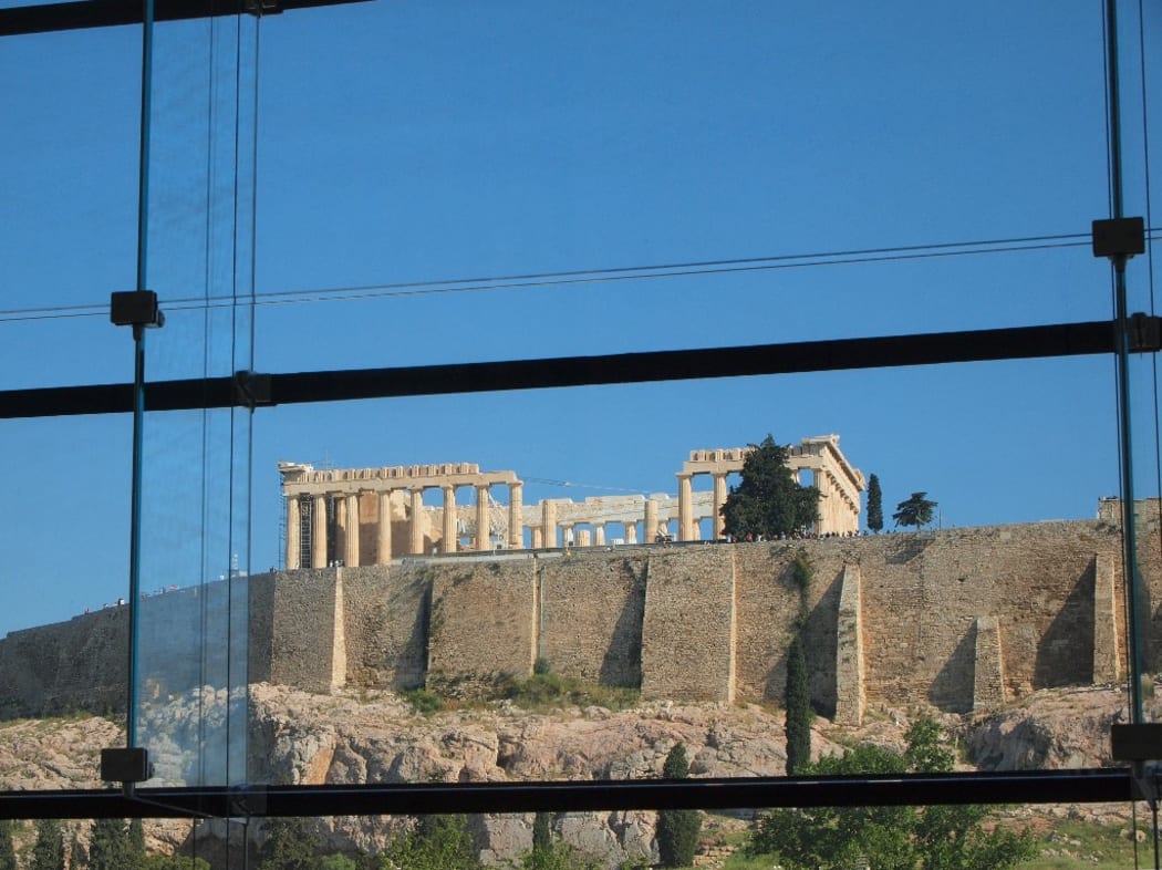 Acropolis Museum celebrates International Museum Day in Athens, Greece, on May 18, 2019. (Photo by Grigoris Siamidis/NurPhoto)