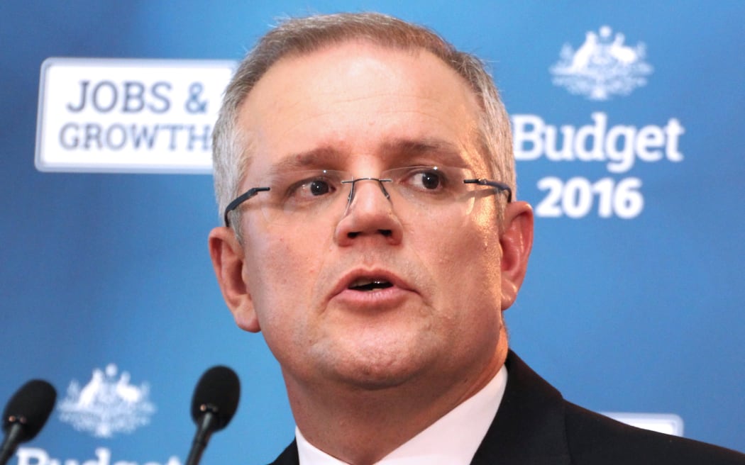 Australia's Treasurer Scott Morrison