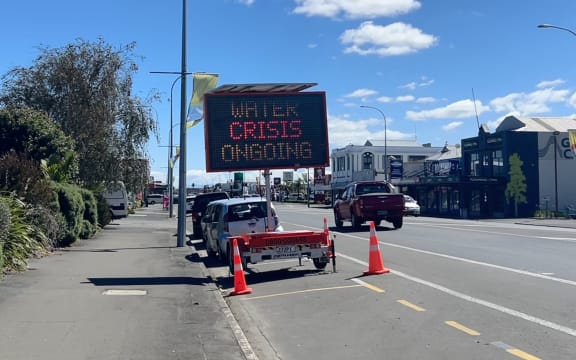 Gisborne residents are still struggling without town water supply except for essential uses