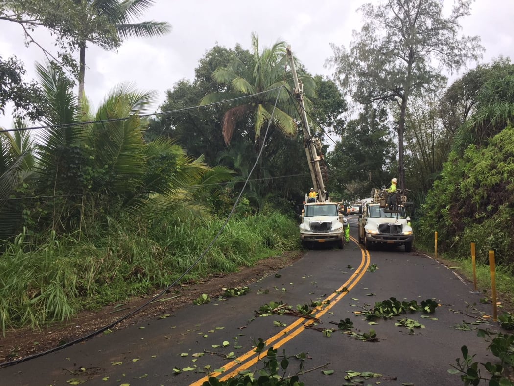 Hawaii flood damage