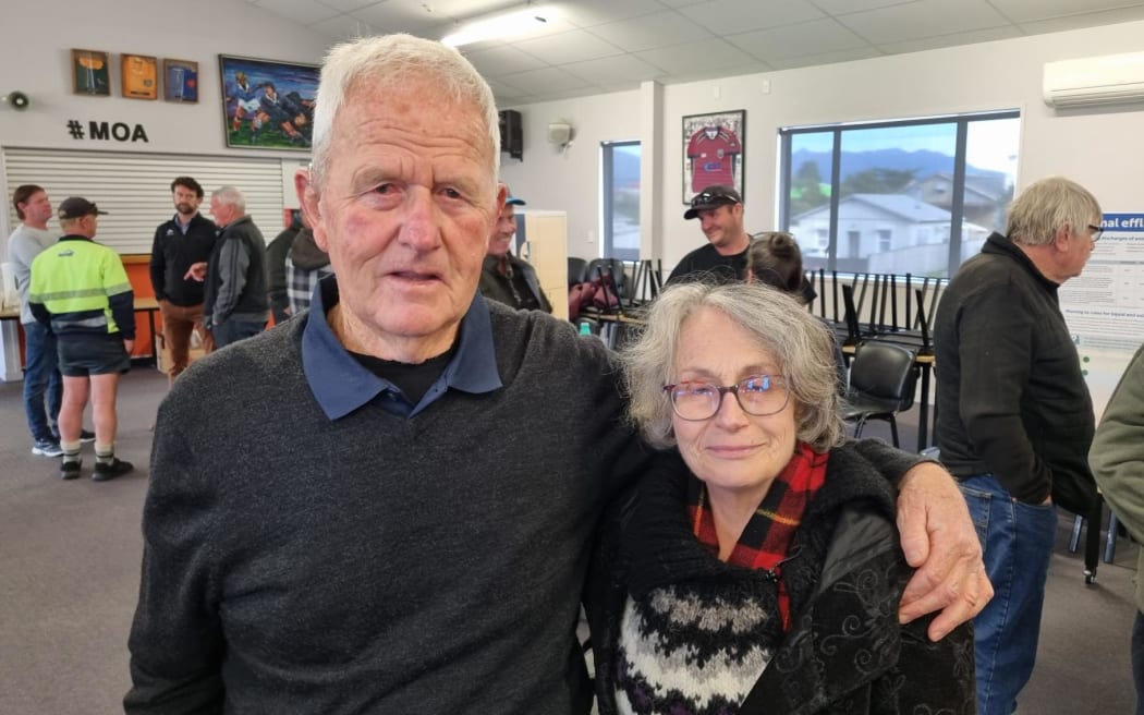 Dairy farmers Rex and Janice Carroll