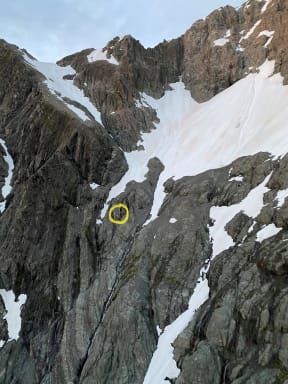 Location of climbers
