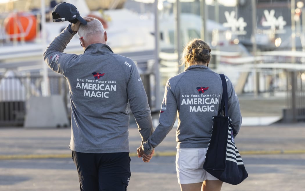 American Magic skipper Terry Hutchinson after defeat in the America's Cup Challenger Selection Series semi-finals.