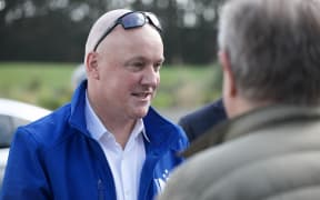 National Party election campaign trail in Patumahoe on 20 September 2023.