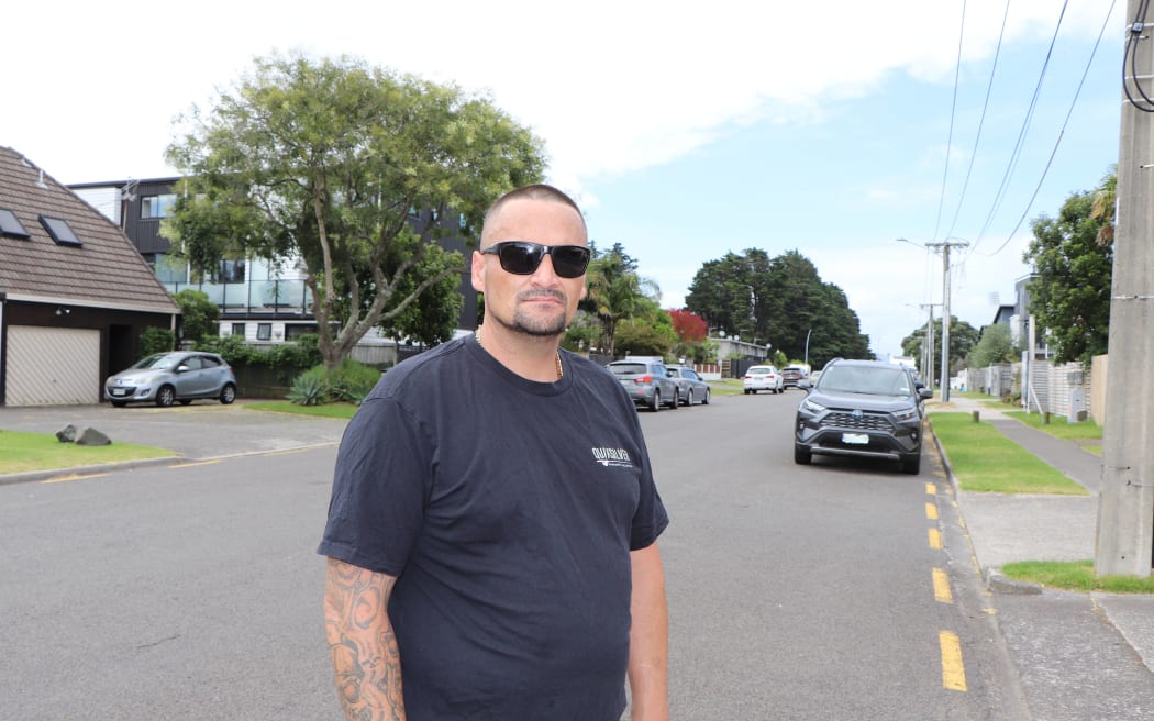 Miro Street resident Phillip Morgan.