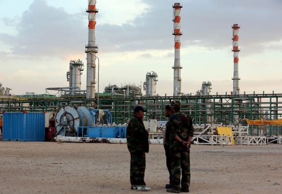 The Mellitah gas terminal, which is co-owned by ENI of Italy.