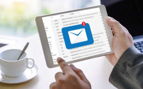 Mail Communication Connection message to mailing contacts phone Global Letters Concept