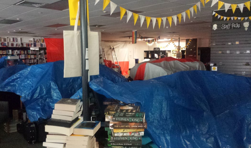 Unity Books will be shut until at least Saturday, the company said.