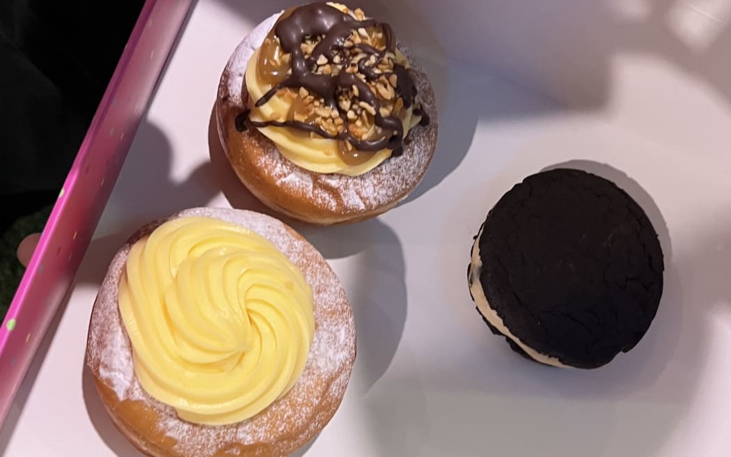 Some of the pastries on offer at the 2024 Ramadan Night Market in New Lynn.