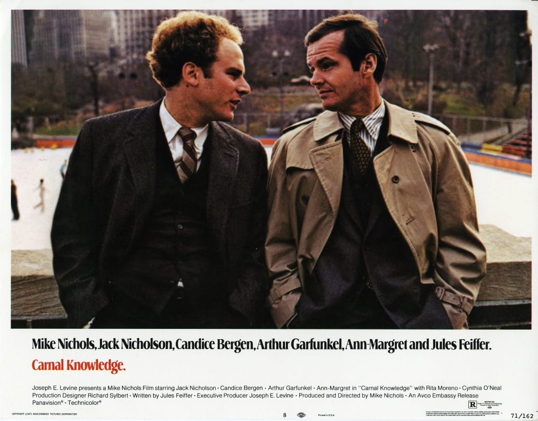 Art Garfunkel and Jack Nicholson in Carnal Knowledge.