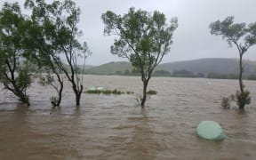 Flooding in Henley.