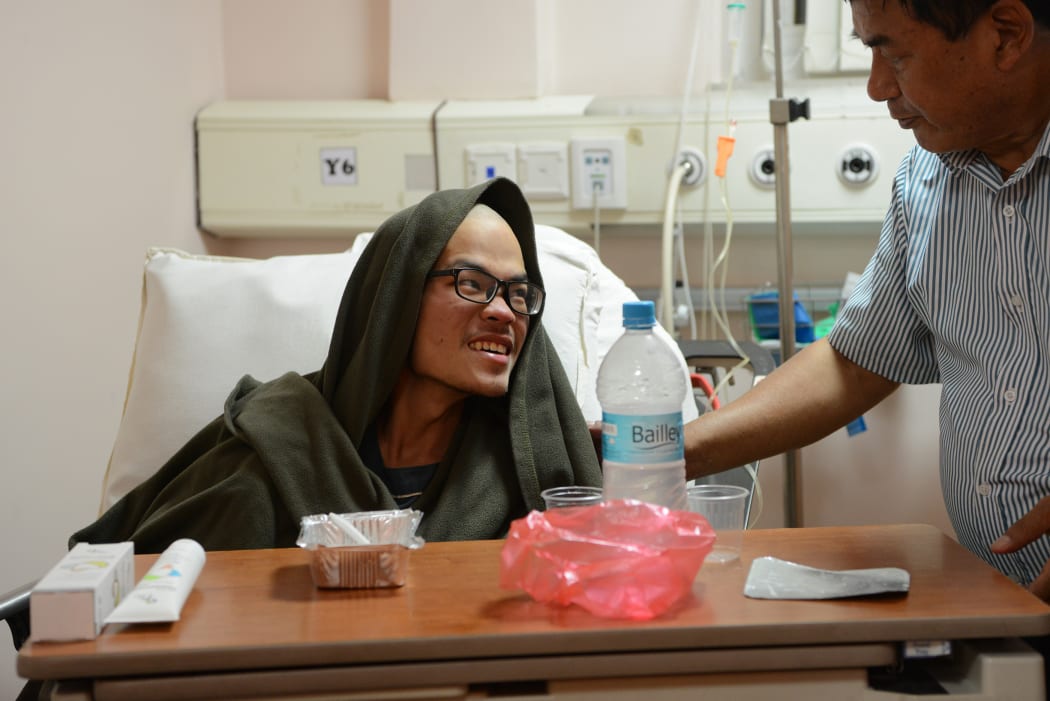 Liang Sheng Yueh is now recovering in hospital
