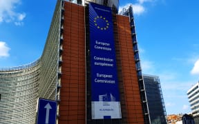 European Union Commission Building in Brussels