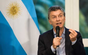 President of Argentina Mauricio Macri