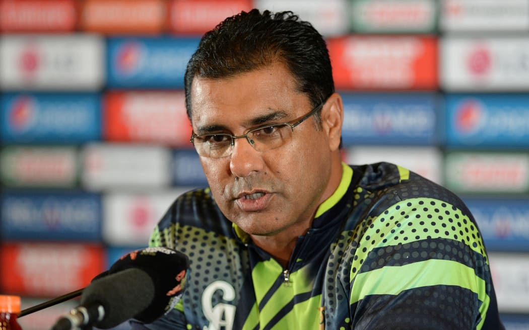Former Pakistan fast bowler Waqar Younis.