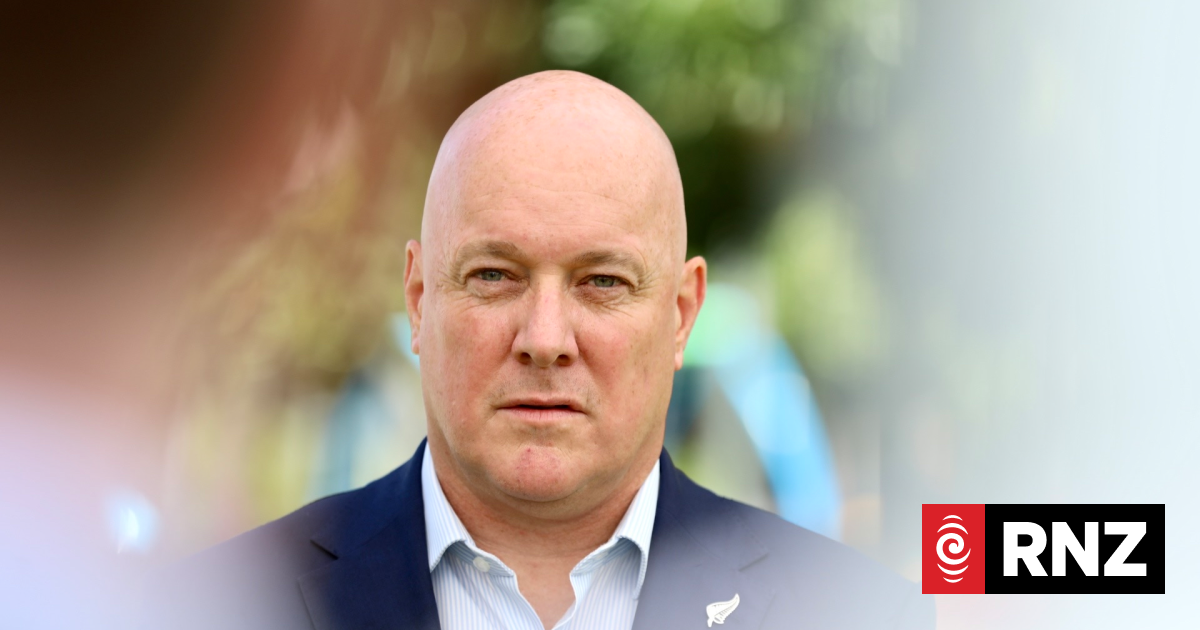 Prime Minister Christopher Luxon 'absolutely not' considering standing down