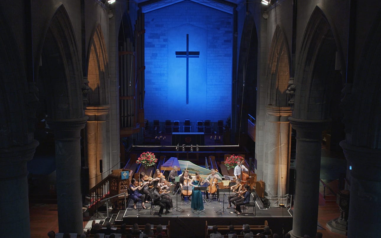 Monique Lapins performs Bach's Violin Concerto in A