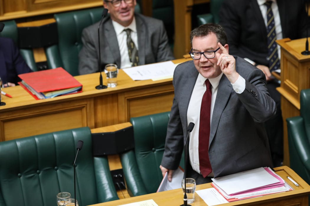 Labour MP and Deputy PM Grant Robertson in the House