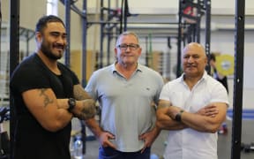 Henry Fa'afili, Craig Nees and Paora Howe