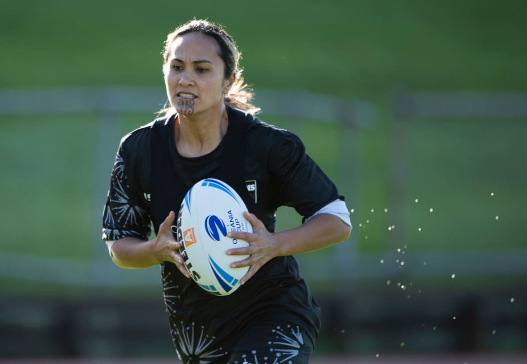 Kiwi Ferns Rugby League player Hilda Mariu.