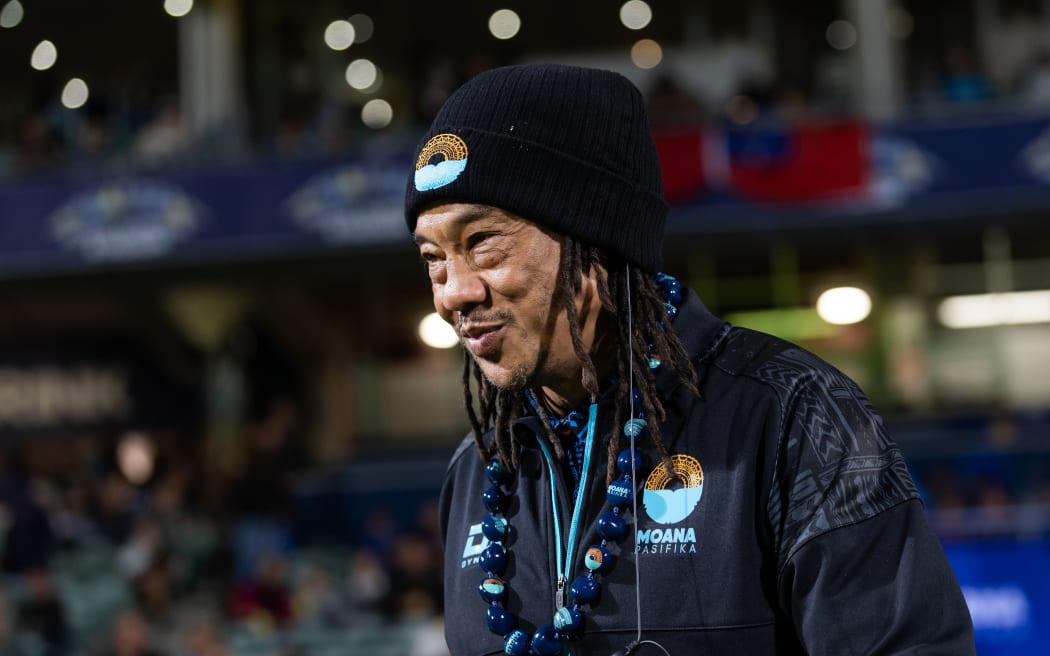 Moana Pasifika head coach Fa’alogo Tana Umaga, 2025.