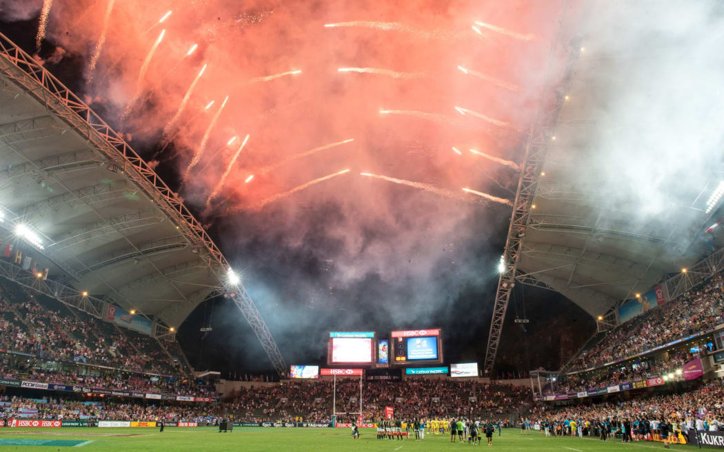 Hong Kong stadium after the sevens final