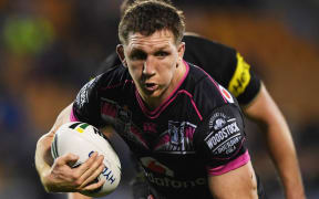 Ryan Hoffman on the charge.