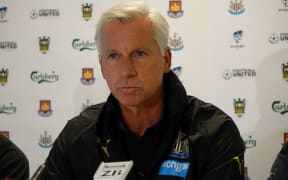 Newcaslte United manager Alan Pardew.