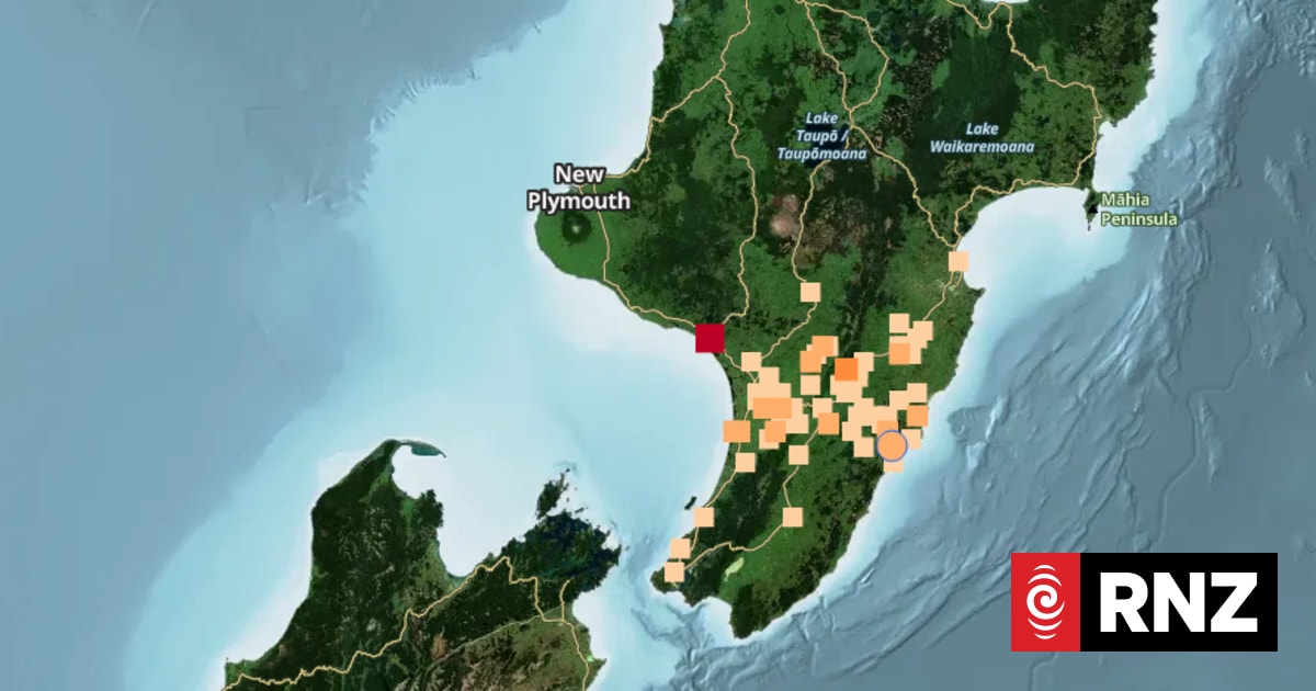 Shallow 4.0 earthquake rattles lower North Island