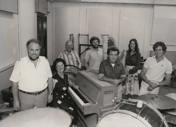 Members of the NZSO in 1982.