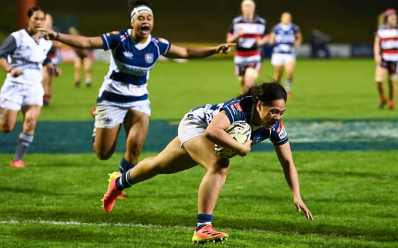 Auckland's Sylvia Brunt, Counties Manukau v Auckland, Farah Palmer Cup rugby, Auckland, New Zealand, Friday 13th August 2021.