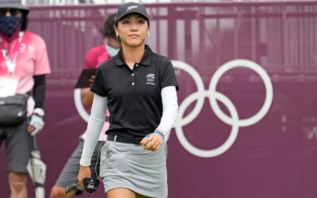 Lydia Ko at the Tokyo 2020 Olympic Games.