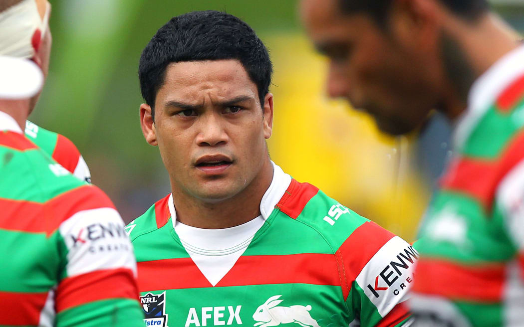 Issac Luke on Rabbitohs duty